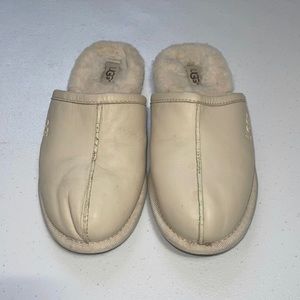 Ugg leather house slippers